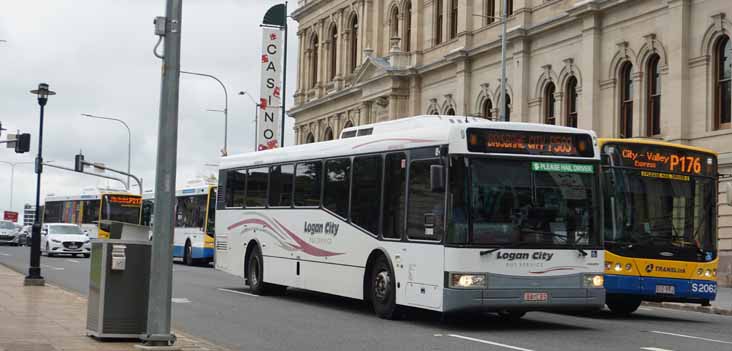 Logan City Volvo B12BLE Bustech VST 84 & Brisbane B7RLE Volgren S2062